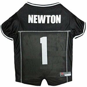 Cam Newton Mesh Dog & Cat Jersey, Small